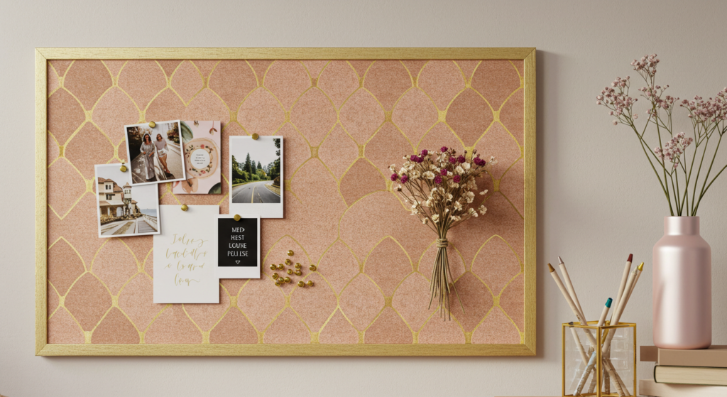 Custom Fabric Pinboard