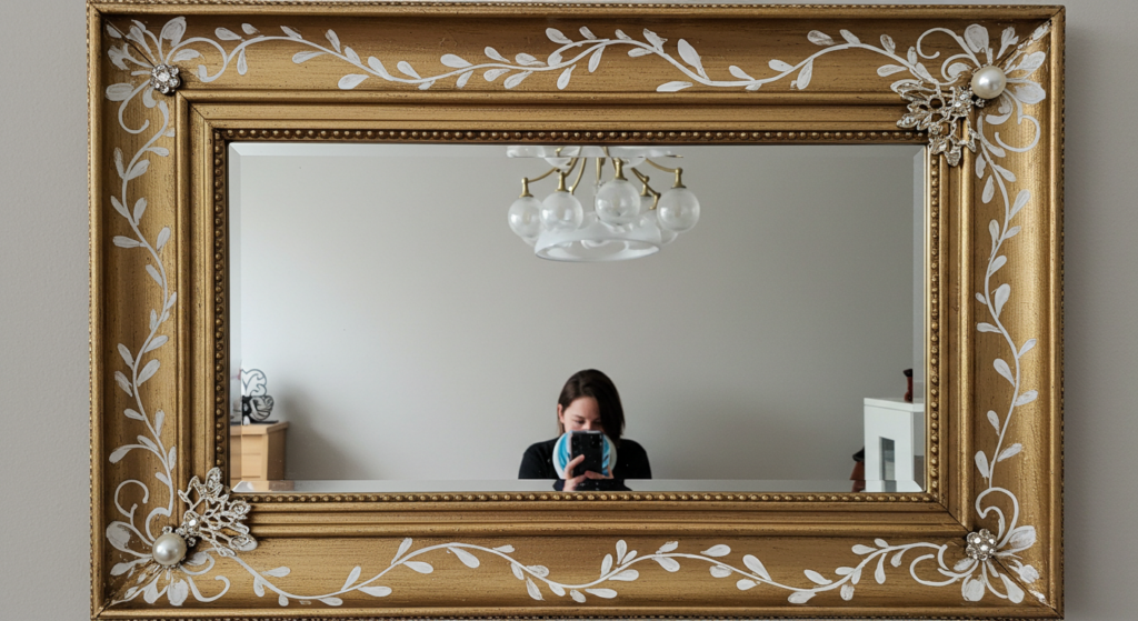  Painted Mirror Frame